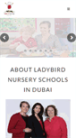 Mobile Screenshot of ladybirdnursery.ae